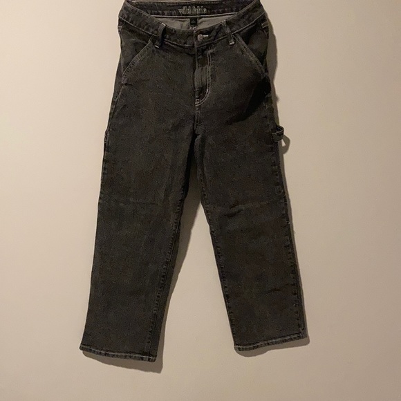 Black Carpenter Pants - Picture 1 of 3